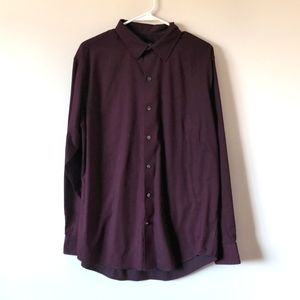 Maroon dress shirt